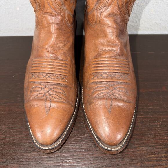 Dan Post Brown Western Buttery Soft Grain Calf Leather Mens Boots 8D Style 111R main image 11